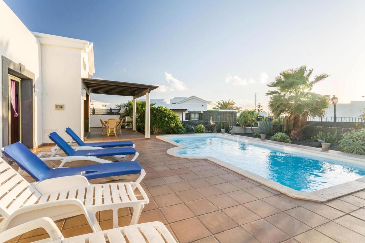 Villa Tania - Villa Independiente Con Piscina Privada Playa Blanca  Zewnętrze zdjęcie
